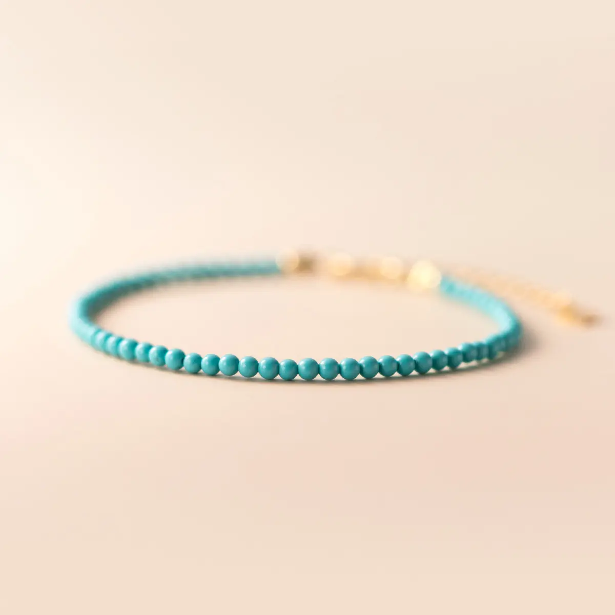 S925 Sterling Silver Turquoise Gemstone Bracelet Personality Bead Bracelet Elegant Hand Jewelry Bracelet Women