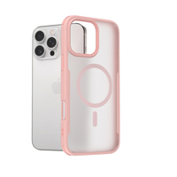 Étui de téléphone portable antichoc noir pour iPhone 16 17 Pro Defender XT Business Design avec caméra magnétique