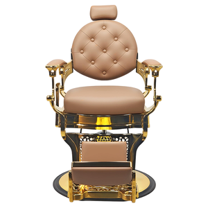 Ghế làm tóc chuyên nghiệp có thể điều chỉnh, ghế cắt tóc da cổ điển - Product Image 3