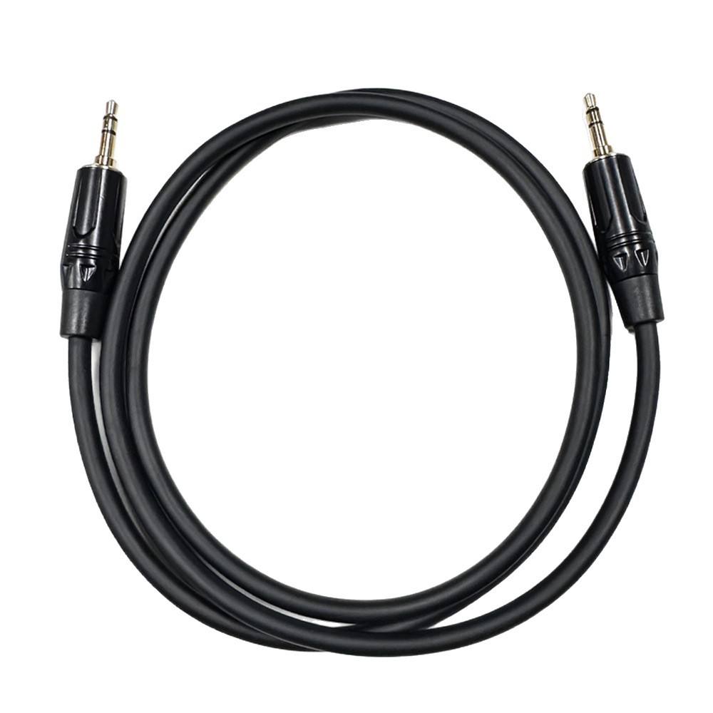 HongXing AUX Audio Cable 3.5mm Public to Bus Live Sound Card Connection Cable 2-meter Mobile Headphone Audio Cable