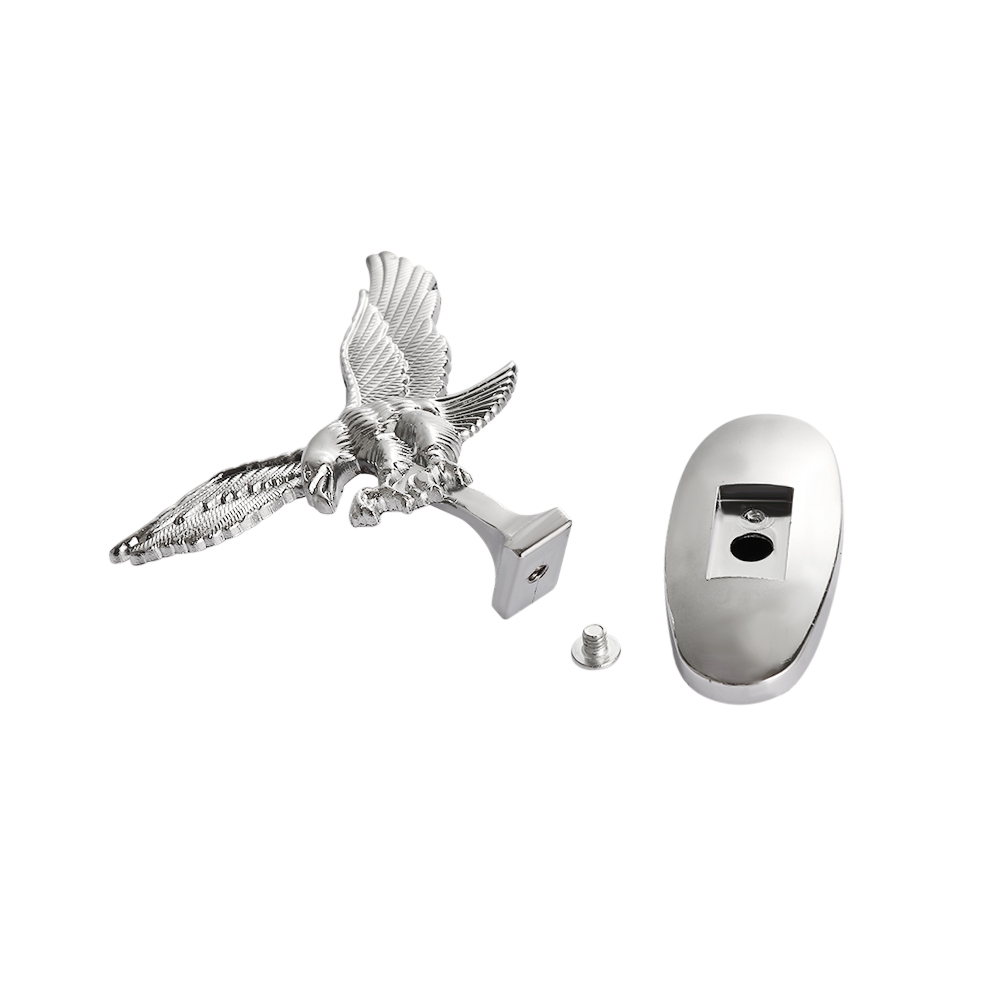 Eagle Hood Ornament, 2 STKS Zelfklevende Vliegende Adelaars, 57G Vogel Logo Sculptuur Ornamenten, Eagle Stickers Auto Decal, Auto Front Eagles Hood Decal Decor, voor Vrachtwagens Auto Styling