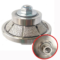 Roue de profilage diamantée demi-courbe / pleine courbe pour meuleuse-polisseuse, pour le façonnage de carreaux, granit, marbre, béton