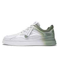 2025 nouveaux hommes chaussures de sport à la mode respirant maille mince décontracté tout match conception de tableau blanc à lacets EVA été déodorant Style