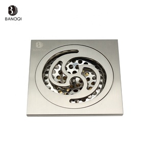 Accesorios de baño cubierta redonda no huelo cerca abierto de drenaje de piso para la cocina - Product Image 1