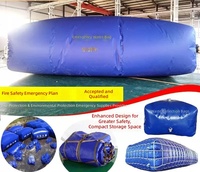 Tanque Flexible Plegable de PVC/TPU Personalizado de Fábrica, de 100 a 10000 Litros, para Almacenamiento de Agua, para Agricultura y Transporte
