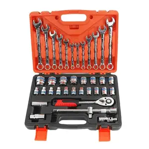 Set di utensili manuali per la riparazione del Kit completo di chiavi combinate da 37 pezzi