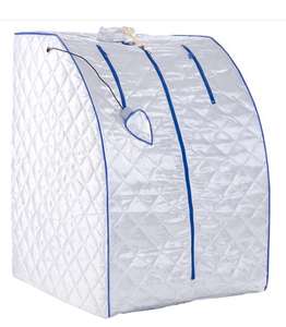 Saunaking Fabriek Prijs 1 Persoon <span class=keywords><strong>Mini</strong></span> Opvouwbare Sauna Tent Thuisgebruik Draagbare Stoom Infrarood Sauna In Polen - Product Image 6