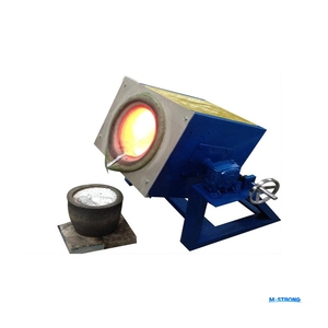 Four industriel à induction basculant pour haute température, pour le traitement du platine, du métal et de l'or, équipement de chauffage par induction, four tubulaire - Product Image 2