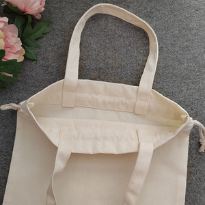 Manufacturers Wholesale Pull <b>Rope</b> Canvas <b>Bag</b> Custom Printing Logo Cloth Dust <b>Bags</b> Travel Cosmetic Drawstring Shopping <b>Bag</b> - Product Image 4