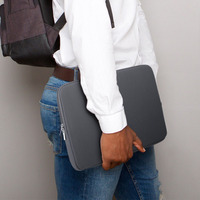 Pochette pour ordinateur portable imperméable 15,6 pouces, étui souple de protection, sac de transport, logo personnalisé, housse en néoprène pour ordinateur portable, vente chaude