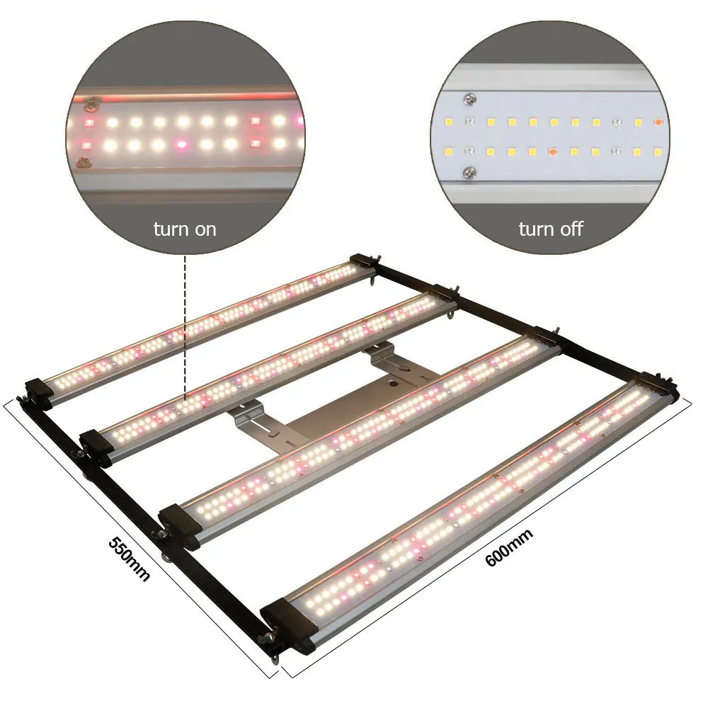 Full Spectum 240w 320w Samsung LM301H V5 Quantum Tech LED Grow light Bars for Indoor Plant Greenhouse