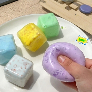 Handmade Building Block Squishy <b>Ball</b> Toy Slow Rebound <b>Squeeze</b> Toy Stress Relief Fidget Toy for Kids Adults - Product Image 5
