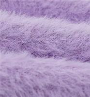 Leyang 2CM Kunstnerz-Federgarn 100% Nylon Weich Flauschig Nicht-Haarendend Gefärbt Z-Gewirkt Individuelle Farbe Mittel-Hochfest Winter