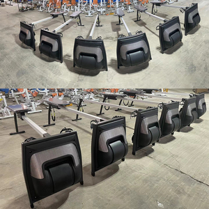 Pagaies d'entraînement pour la force des épaules et du dos des nageurs, en aluminium, pliables, antidérapantes, pour machine à ramer d'intérieur, pour entraînement de style libre - Product Image 2