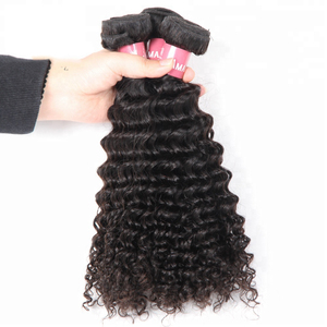 Ciocche di Capelli Vergini Brasiliani Ricci Crespi Economici, Tessitura di Capelli Remy, Acquisto all'Ingrosso dalla Cina - Product Image 6