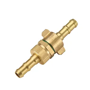 Garden Irrigation Copper Joint Pipe Fitting Adapter Flexible Hose Repair Connector Coupling