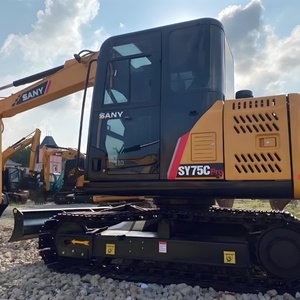Used Sany75C 7Ton Excavator Digger <b>Small</b> Crawler SY55C SY60C SY65W SY75C SY80U SY95C SY135C SY155U Mini Excavator Engine Core - Product Image 2