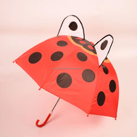 SD créatif personnalisé 3D dinosaure dessin animé oreille modélisation garçons Animal requin Lion étudiant à long manche enfants parapluie mignon