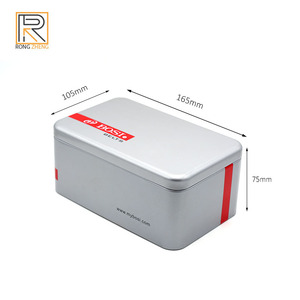 Bán Buôn Tùy Chỉnh Hình Chữ Nhật Kim Loại Lưu Trữ Và Quà Tặng Bao Bì Hộp Cho Bánh Quy Kẹo Cho Món Quà Cho - Product Image 2