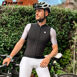 Darevie เสื้อเจอร์ซีย์ปั่นจักรยานสำหรับผู้ชายเสื้อเจอร์ซีย์ปั่นจักรยานรัดรูปตัดเข้ารูปสำหรับแข่งปั่นจักรยาน - Product Image 2