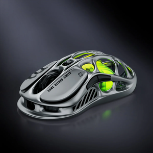 Nouvelle souris de jeu GravaStar <span class=keywords><strong>Mercury</strong></span> M1 Pro gris canon de fusil/noir dégradé PAW3395 RGB tri-mode filaire/sans fil 2,4 GHz - Product Image 3