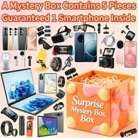 Caja Misteriosa Avanzada con Smartphone Garantizado, 5 Artículos Electrónicos Aleatorios: Reloj Inteligente, Auriculares Bluetooth, Cámara, Gafas Inteligentes, Regalos