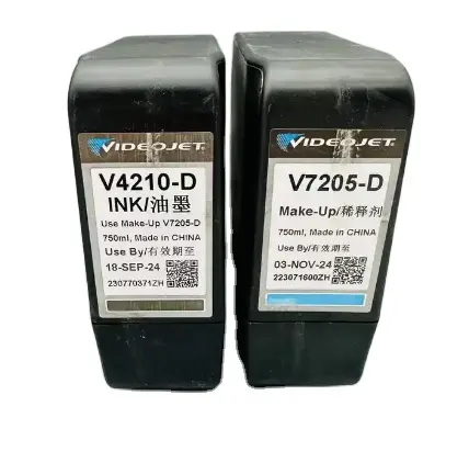 V7205-D y V7205-L original, ideojet, ontinuous nkjet