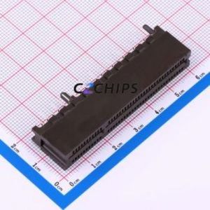5650090-3 Gold Finger Connector Through hole Component (THT),P=1.27mm Connector 1.27mm 80P Through Hole Phosphor Bronze - Product Image 1