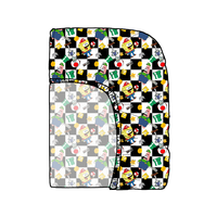 Drap-housse en mousseline de bambou pour lit bébé, drap-housse pour berceau, drap de lit bébé 400 fils/cm²
