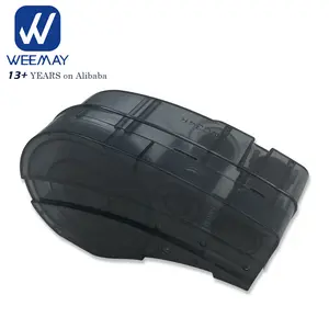 Weemay תואם בריידי M21-750-427 ויניל למינציה תווית קלטת שחור על לבן עבור בריידי Bmp21 בתוספת Bmp21 מעבדה תווית מדפסת