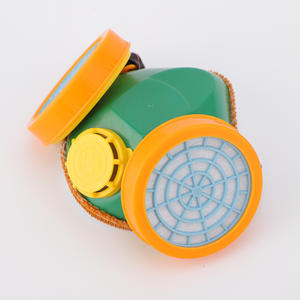 <span class=keywords><strong>HY</strong></span> merek DT-k004 pabrik pasokan langsung dapat digunakan kembali bahan PP dapat dicuci filtrasi tinggi tabung ganda masker debu Respirator - Product Image 3