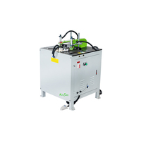 JUNDE Semiautomático de Alta Precisión 90 ° /45 °   Máquina de Corte para Protección de Esquinas, para Corte de Aluminio y Madera