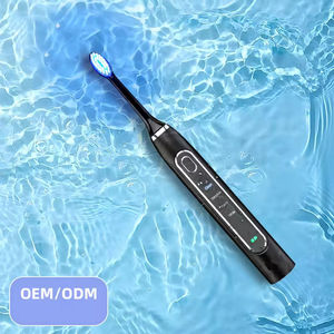 Brosse à dents sonique électrique pour adultes, intelligente, rechargeable, étanche IPX7, 2 pièces, poils doux, modes de nettoyage variés, garantie 1 an - Product Image 6