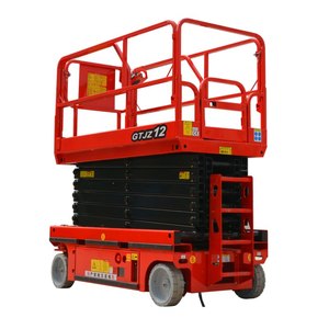 Elektrikli makaslı kaldırma <span class=keywords><strong>4</strong></span>-16m hava platformu 6m 8m 10m 12m 14m Skylift mobil kaldırıcı iskele hidrolik makaslı kaldırma - Product Image 2