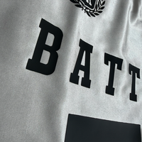 T-shirt en jersey brillant de luxe pour homme avec logo imprimé personnalisé, qualité supérieure, streetwear, col en V surdimensionné, maillot de football