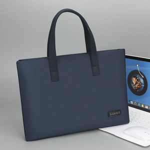 New Shoulder Strap for Brands Genuine Leather Business Crossbody Large <b>Computer</b> Conference Laptop Briefcase <b>Bag</b>. - Product Image 3