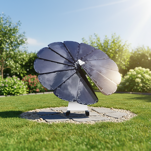 Système solaire éolien hybride intelligent Esun 5 kW à silicium monocristallin MPPT avec batterie lithium-ion et design tournesol - Product Image 6