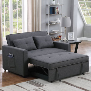 Socio Futón Sofá Cama Convertible Silla Plegable Sleeper Tres Asientos Sofá Cama <span class=keywords><strong>Comprar</strong></span> Sofá Cama LALA - Product Image 5