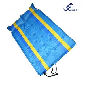 JWH-014 <span class=keywords><strong>Matelas</strong></span> de couchage gonflable double d'extérieur personnalisé en usine, pliable, pour <span class=keywords><strong>2</strong></span> <span class=keywords><strong>personnes</strong></span>, lit de camping en mousse - Product Image 3