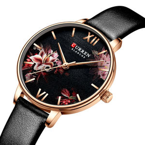 <span class=keywords><strong>นาฬิกา</strong></span>ควอทซ์สายหนังลำลองสำหรับผู้หญิงนาฬิกาข้อมือสตรีสวยงาม - Product Image 1