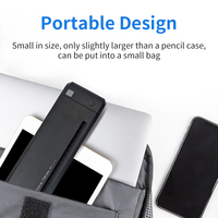 Imprimante thermique portable pratique A4, mini imprimante portable sans fil 304 dpi, imprimante à transfert thermique mobile pratique sans encre