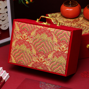 <span class=keywords><strong>2025</strong></span> Mới Modelhigh-End Rượu Vang Món Quà Màu Đỏ Hộp Tiền Cao Cấp Hộp Giấy Cho Của hồi môn & Quà Tặng Đám Cưới - Product Image 5