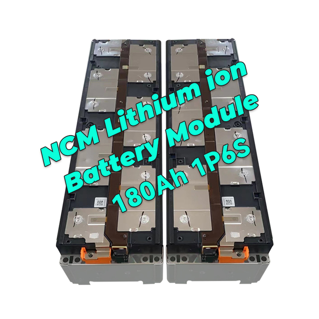 3.7v 180ah Lithium Battery Module 1p6s 1p4s 1p5s 22.2v 180ah 14.8.8v NCM Li-ion Electric Pack Car Ev Lithium Ion Module Battery