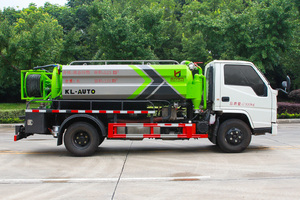 รถบรรทุกฉีดน้ำแรงดันสูงขนาดกะทัดรัด JMC 6000L สำหรับดูดสิ่งปฏิกูล ประหยัดค่าใช้จ่าย เหมาะสำหรับการดูแลระบบระบายน้ำในห้างสรรพสินค้า - Product Image 4
