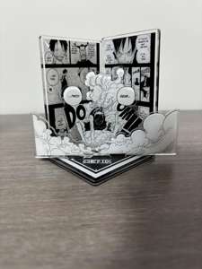 Standee en acrylique inspiré de <span class=keywords><strong>Luffy</strong></span> Gear 2, cadeau pour les fans de manga, décoration de bureau, cadeau pour les fans d'otaku - Product Image 5