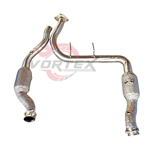 Tubo de Escape Universal Vortex Performance para Ford Ranger Raptor V6 2024, Acero Inoxidable de 1.5 mm, Pulido Espejo, Mejora Turbo - Product Image 3