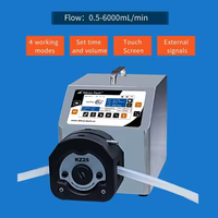 Machine de remplissage liquide de pompe péristaltique de l'acier inoxydable 304 intelligente professionnelle d'écran tactile de Ditron IP31