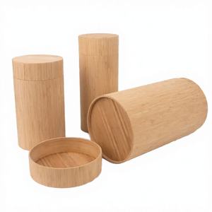 Urne funéraire écologique en bambou, forme carrée, simplicité moderne, hermétique, motif <span class=keywords><strong>Arbre</strong></span> de Vie, pour animaux de compagnie - Product Image 4