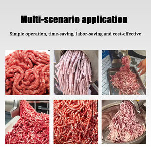 商業用ヘビーデューティミートグラインダー新しい状態200-3000キログラム/時間容量セントラルキッチンおよび食肉加工工場用 - Product Image 2