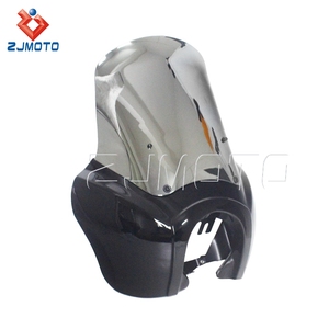 ชุดครอบไฟหน้ามอเตอร์ไซค์พร้อมกระจกบังลมขนาด 15 นิ้ว สำหรับ <span class=keywords><strong>Harley</strong></span> Dyna FXD <span class=keywords><strong>FXR</strong></span> 2006-2017 Wide Glide Fat Bob Street Bob Low Rider - Product Image 5